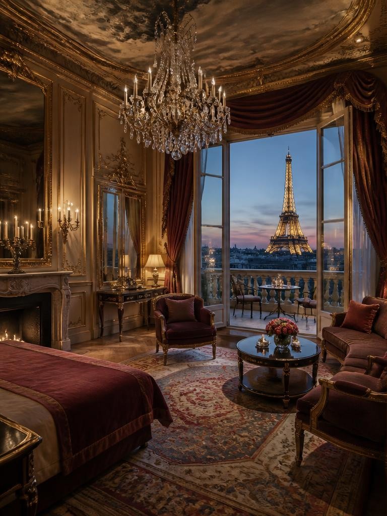 Paris Palace Rooftop Suite