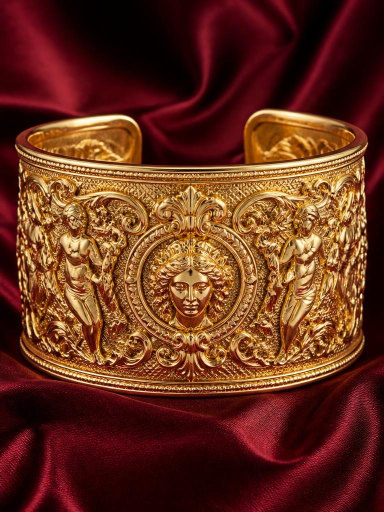 Renaissance Gold Cuff